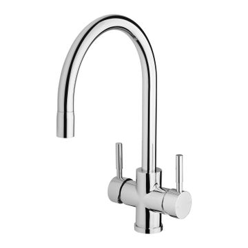 Vivid Filtered Sink Mixer 220mm Gooseneck by Phoenix Tapware - view 2