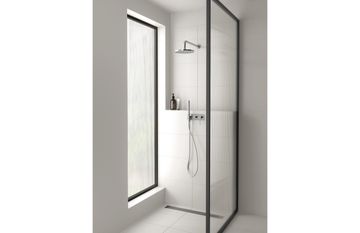 Vivid Shower Arm 400mm &amp;amp; 230mm Round Rose by Phoenix Tapware - view 4