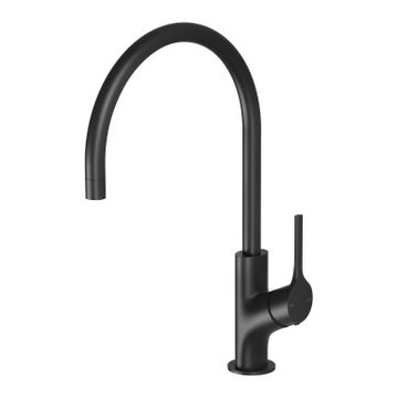 Vivid Slimline Oval Sink Mixer 220mm Gooseneck by Phoenix Tapware - view 2