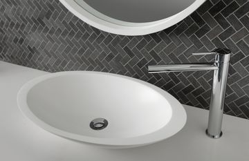 Vivid Slimline Oval Vessel Mixer by Phoenix Tapware - view 5