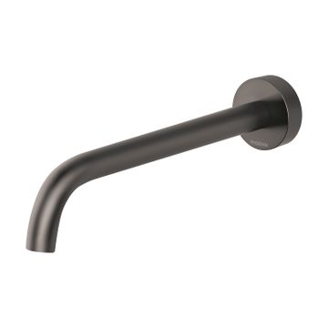 Vivid Slimline Wall Bath Outlet 230mm Curved by Phoenix Tapware - view 2