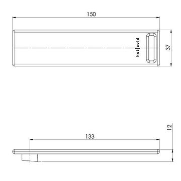 Zimi Basin / Vessel Mixer Handle Only by Phoenix Tapware - view 6