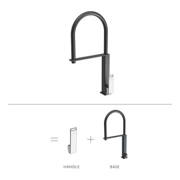 Zimi Sink Mixer Handle Only by Phoenix Tapware - view 3