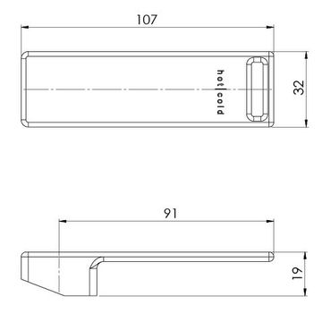 Zimi Sink Mixer Handle Only by Phoenix Tapware - view 6