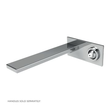 Zimi Wall Basin / Bath Mixer Set 200mm (handles sold separately) by Phoenix Tapware - view 3