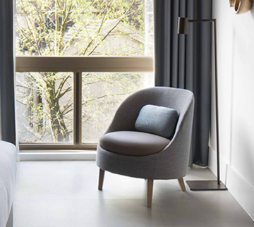 BELLE armchair & loveseat by Piet Boon