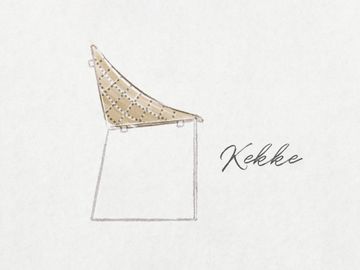 KEKKE dining chair by Piet Boon - view 3