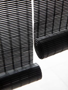Woodweave roll-up and folding blinds by Zonnelux by Piet Boon - view 6