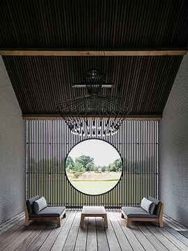 GIJS outdoor armchair & loveseat by Piet Boon - view 5