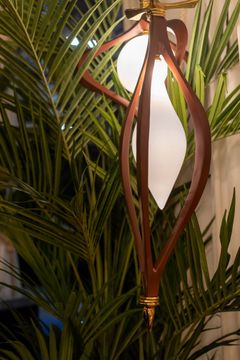 Curva Culta - PA 764-Curva Culta hanging lamp short slim (1 part) by Pieter Adam - view 4