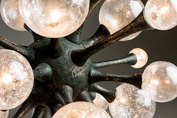 Organic Atomic - PA 897-Organic Atomic table lamp by Pieter Adam - view 4