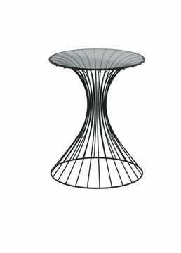 GLASS_TT39 tavolino con ripiano in vetro | PIPEDESIGN PURESHAPE by Pipedesign