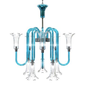 Lampadario contemporaneo Italiano di Murano | 10/12/16 luci | PIUMATI by PIUMATI Murano Glass