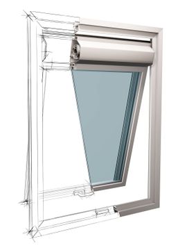 Finestra in Alluminio a Sporgere con tapparella by PIVA GROUP