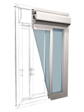 Piva Sliding Germany Finestra Scorrevole con Vetrocamera e Tapparella by PIVA GROUP