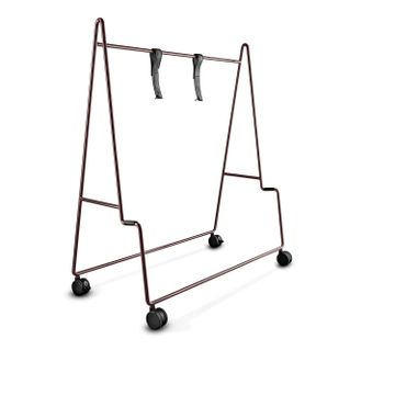 CARRY TV stand on castors - Fig Purple by PLEASE WAIT to be SEATED