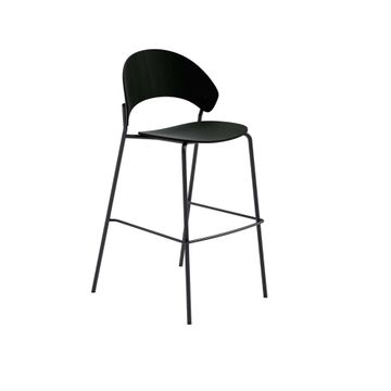 Dosina barstool - 65 cm - Black oak by PLEASE WAIT to be SEATED