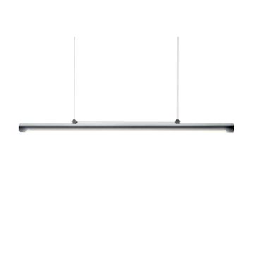 TUBBY TUBE linear pendant - 130 cm - Aluminium by PLEASE WAIT to be SEATED