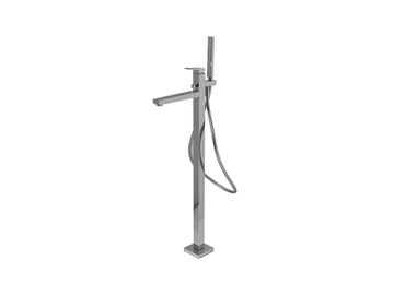 Basin Mixer Square Bath/Shower Silver Chrome by Porcelanosa