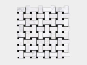Victorian Trenzado Marmara Negro 12"X12" by Porcelanosa - view 2