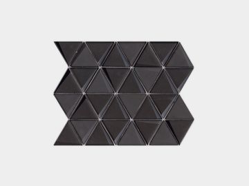 Effect Triangle Black 12"X10" by Porcelanosa - view 4