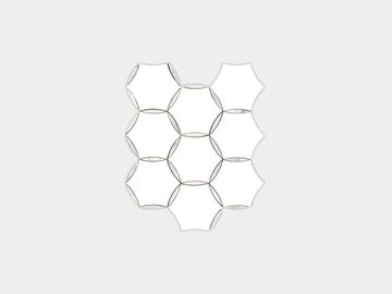 Essential Links Thassos 12"X10" by Porcelanosa - view 2