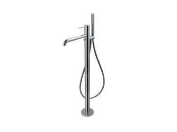 Basin Mixer Round Bath Silver Chrome by Porcelanosa - view 2