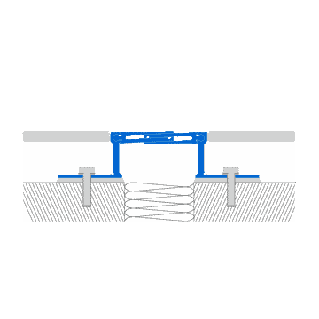 JOINTEC GAL aluminium sliding structural joints by Profilitec