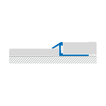 Zerotec ZRN60 Transition trims for floors with different heights and of different materials by Profilitec - view 3