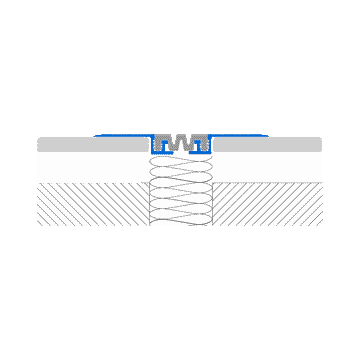 JOINTEC GD joints with supporting structure in aluminium and rubber by Profilitec - view 2