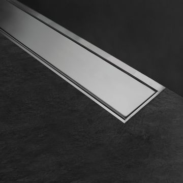 Flush-fitting frame for linear channels of the Showertec Linear system by Profilitec - view 2