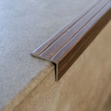 STAIRTEC SL aluminium stair nosing trims that can be installed after flooring installation by Profilitec - view 3