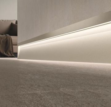 Prolight Metal Line S - Aluminium Skirting Boards by Profilpas - view 2