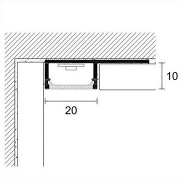 Prolight Prolist LLA/20/10 - Aluminium Profiles by Profilpas - view 3