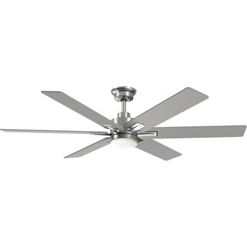 Dallam Collection 60 in. Six-Blade Ceiling Fan with Integrated CCT-LED Light by Progress Lighting - view 3