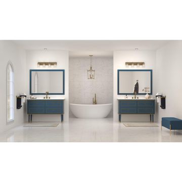 Calhoun Collection Four-Light Clear Glass Bath Vanity Light by Progress Lighting - view 6