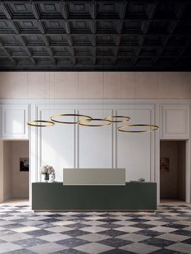 Planet Pendant Light by Quadrifoglio Group - view 3