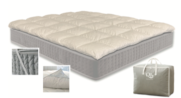 Topper Piuma Silver by Qualitybed