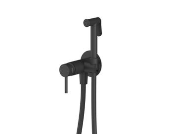 BM 057.20BLM+S Concealed Bidet Tap, with Basic Unit, with set, matt black by Ravak