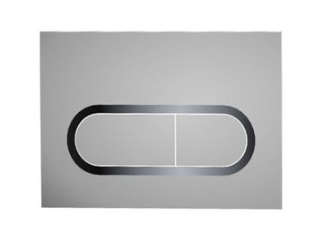 Chrome Toilet Flush Botton, satin by Ravak