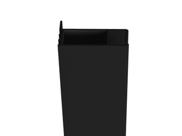 CNPS Extended Wall Profile for CPS, black by Ravak