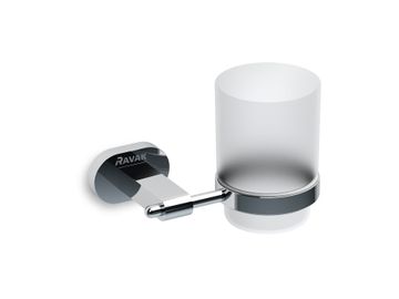 CR 210.00CR Cup with Holder, chrome by Ravak