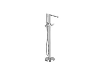 CR II 080.00CR.RB07A Floor-mounted Bathtub Tap with Shower Set, designed for R-Box, chrome by Ravak