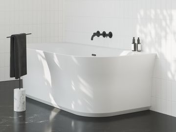 ES 021.20BLM.O1 Concealed Bathtub tap, with Basic Unit, Black Matt by Ravak