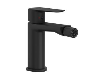 LF 056.20BLM Deck-Mounted Bidet Tap, 160 mm, without Pop-Up Waste, matt black by Ravak
