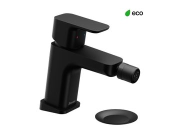 TD F 055.20BLM Bidet Tap with ClickClack Waste, 145 mm, matt black by Ravak