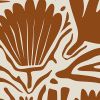 Abstract Blossoms, Terracotta by Rebel Walls - view 4