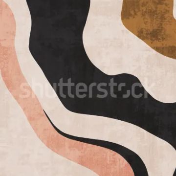 Abstract Flow, Beige by Rebel Walls - view 3