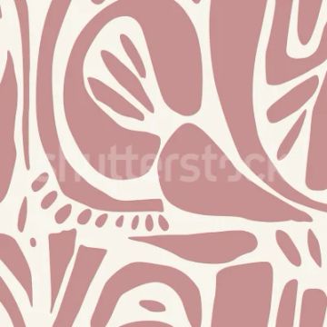Abstract Forms, Soft Pink by Rebel Walls - view 5