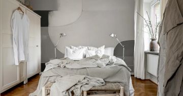 Abstract Shapes, Gray by Rebel Walls